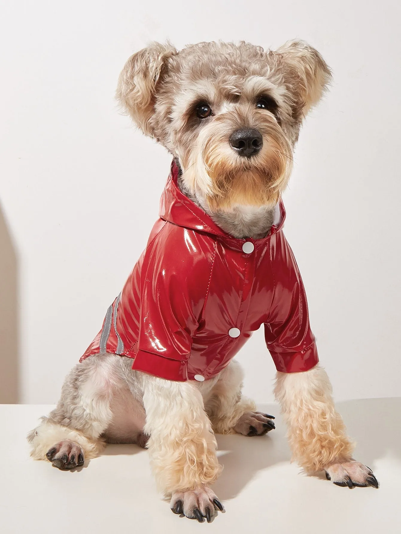1pc PU Pet Raincoat