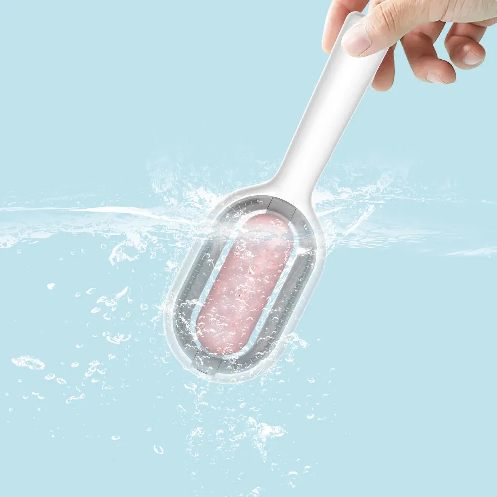 4-in-1 Pet Brush: Grooming, Cleaning, Massaging, and Fur Removal Tool for Dogs and Cats