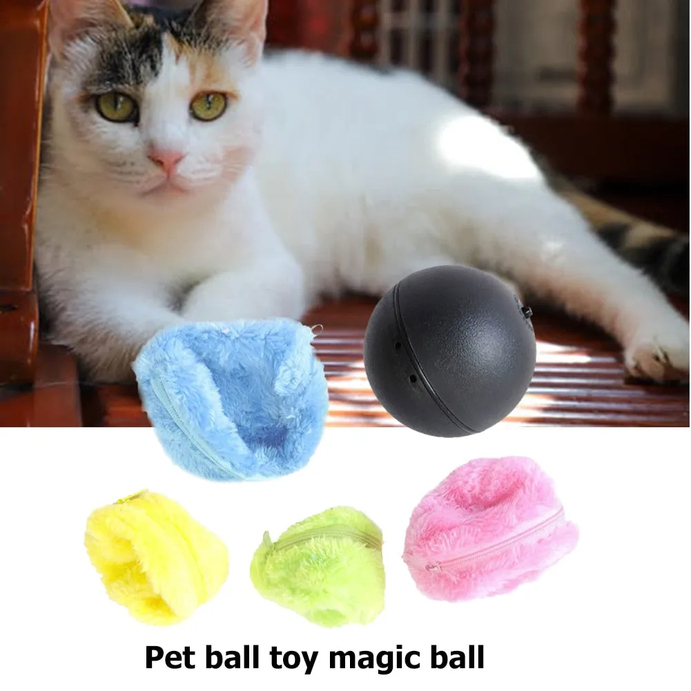 5 pieces Battery Powered Pet Electric Magic Roller