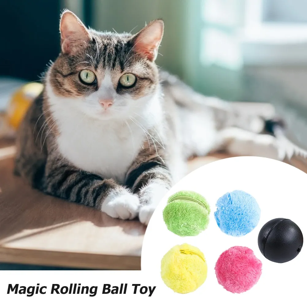 5 pieces Battery Powered Pet Electric Magic Roller
