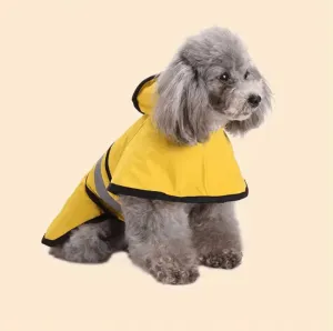 Adjustable Waterproof & Windproof Dog Raincoat – Keep Your Pet Dry & Comfortable in All Weather Conditions
