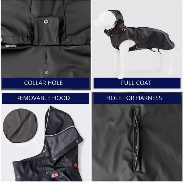 All-weather Dog Raincoat (H&H)
