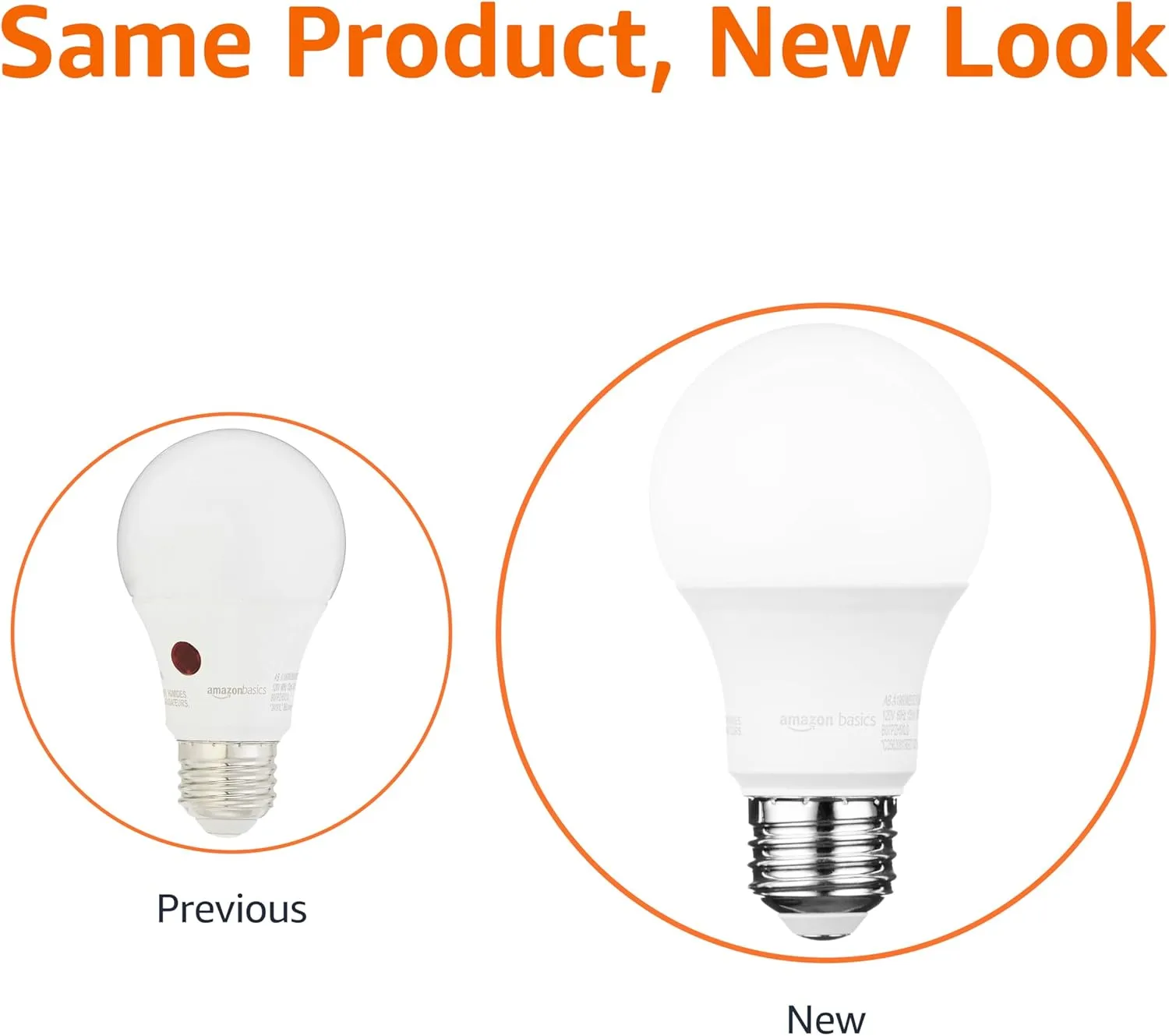 Amazon Basics A19 Dusk to Dawn Sensor LED Outdoor Light Bulb, 60W Equivalent, Energy-Efficient 9W, Daylight 5000K, E26 Base, 10,000 Hours, 2 Count (Pack of 1)