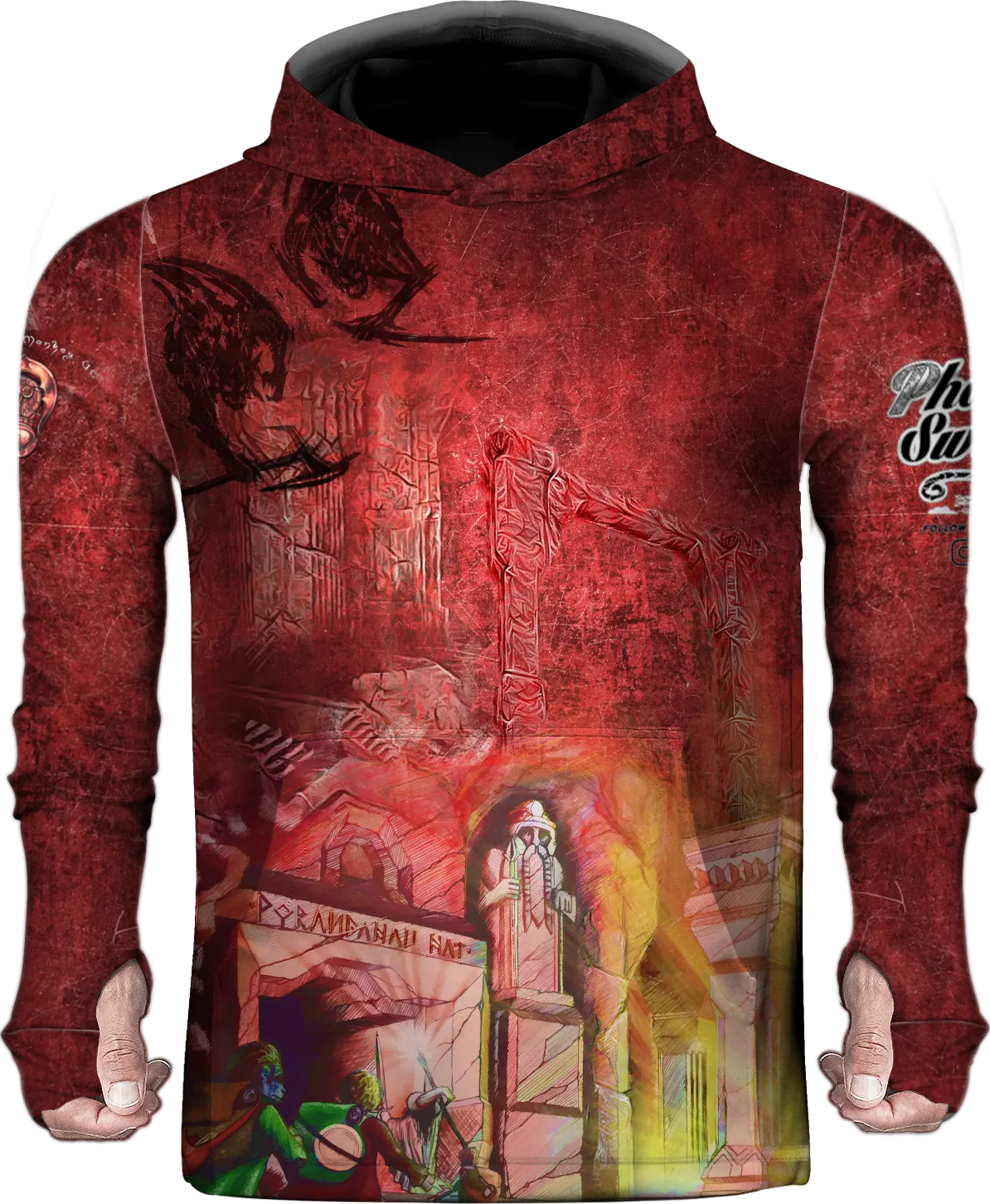 Blue Monkey 2017 Sun Hoodie