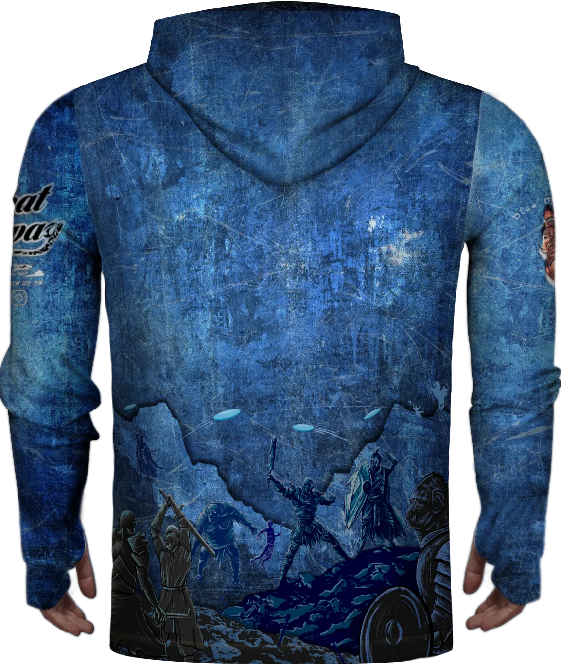 Blue Monkey 2017 Sun Hoodie