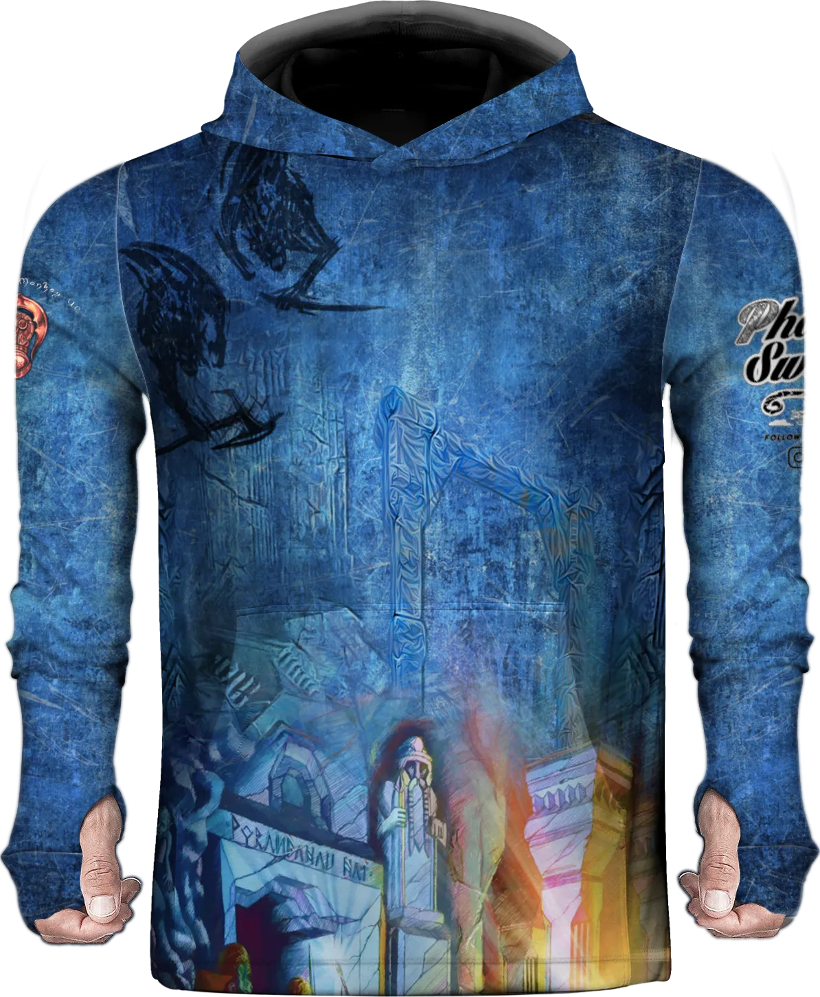 Blue Monkey 2017 Sun Hoodie
