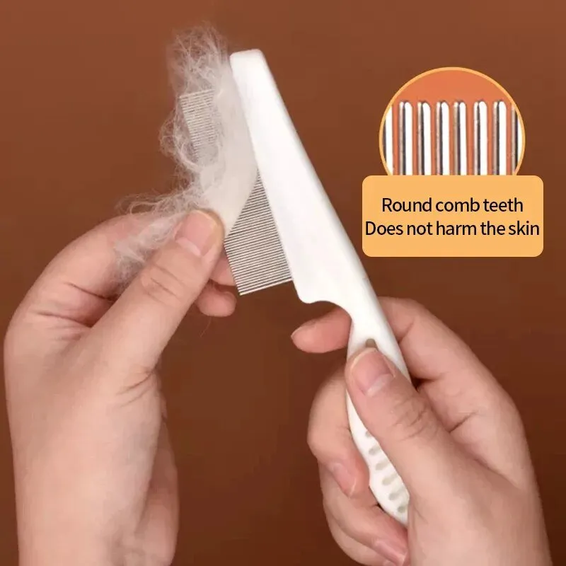 Cat Hair Shedding & Flea Comb