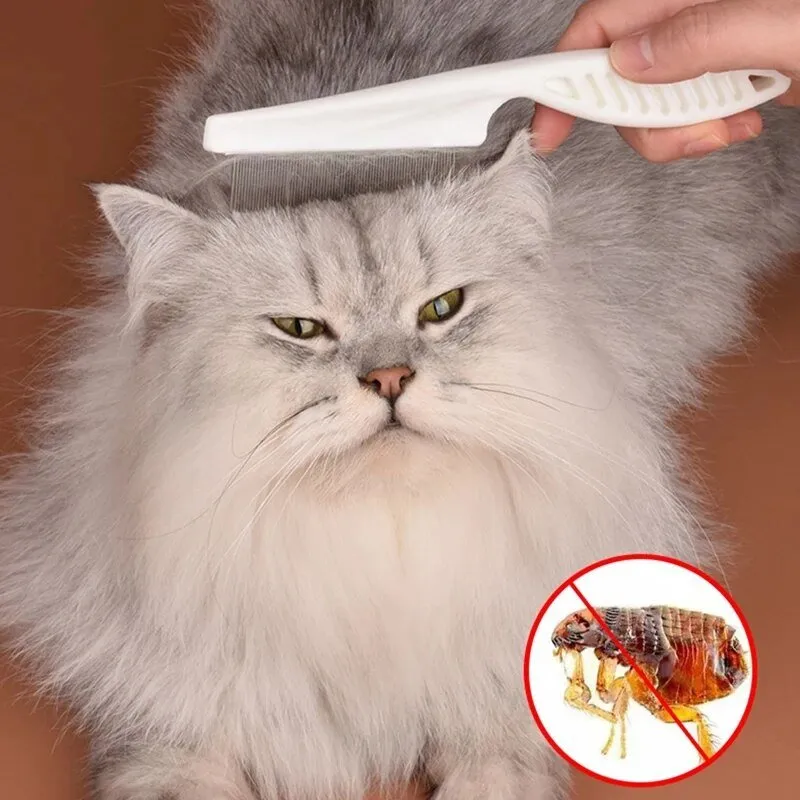 Cat Hair Shedding & Flea Comb