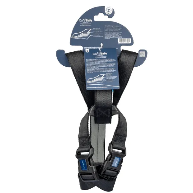 COMPANY OF ANIMALS - Carsafe Dog Travel Harness Black