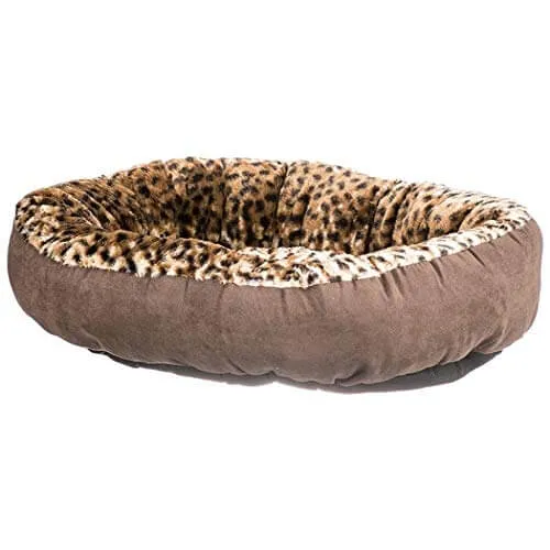 Copy of Aspen Pet Round Animal Print Pet Bed for Small Dogs and Cats 18-inch by 18-inch - Wholesale