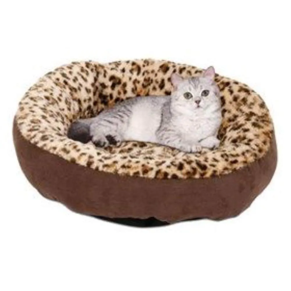 Copy of Aspen Pet Round Animal Print Pet Bed for Small Dogs and Cats 18-inch by 18-inch - Wholesale
