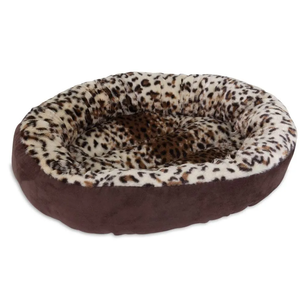Copy of Aspen Pet Round Animal Print Pet Bed for Small Dogs and Cats 18-inch by 18-inch - Wholesale