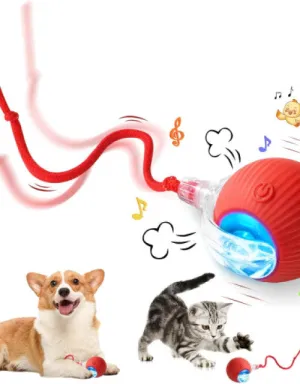 Dog Ball Toy Electric Fun Ball Toy for Cats Dogs