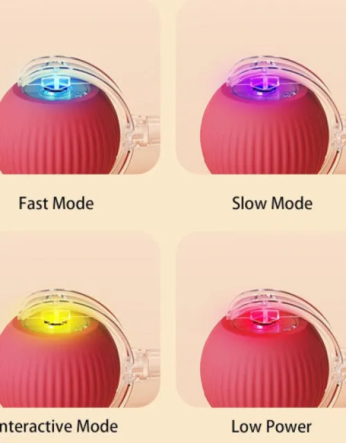 Dog Ball Toy Electric Fun Ball Toy for Cats Dogs