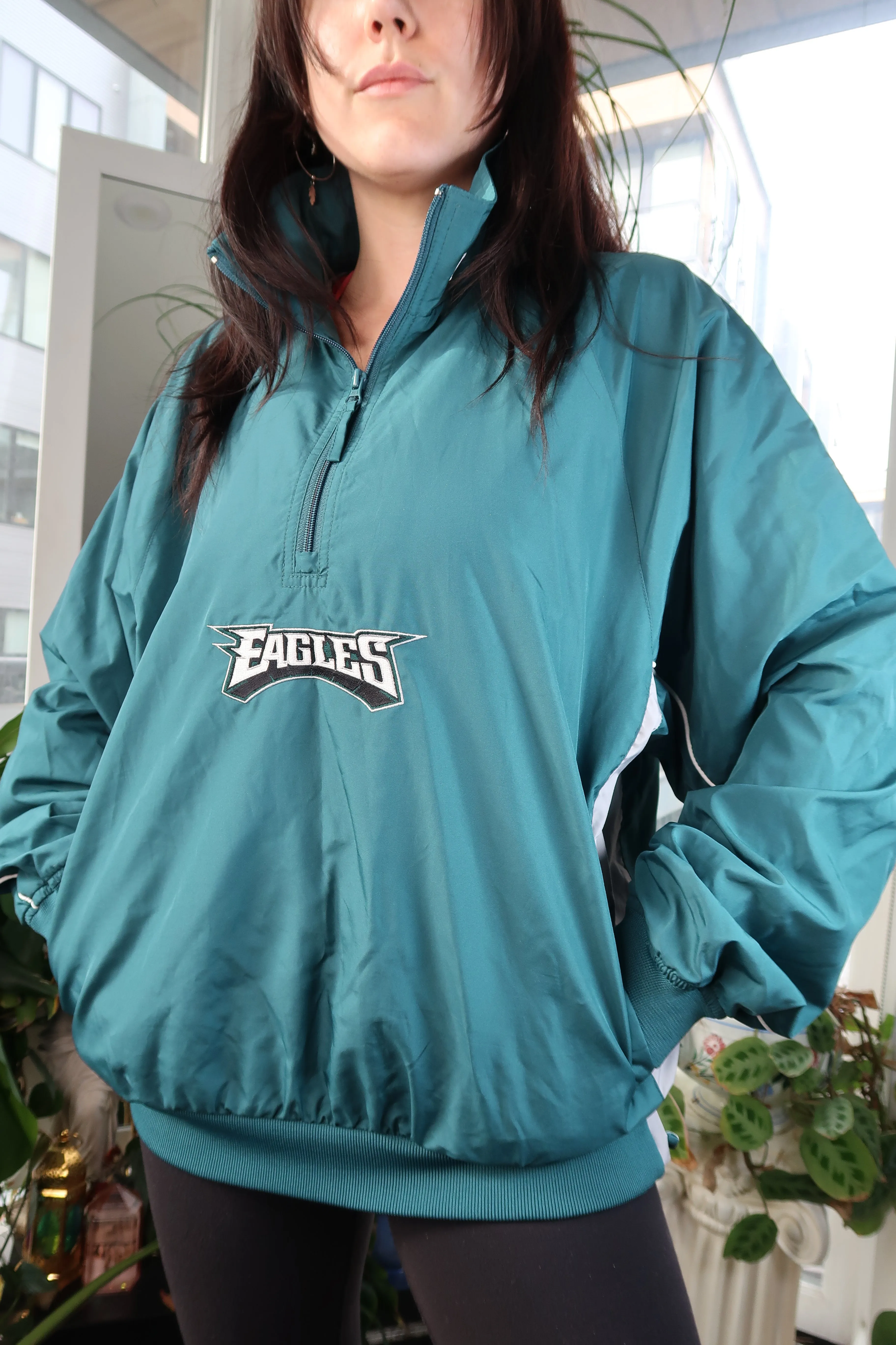 Eagles Midnight Green Windbreaker