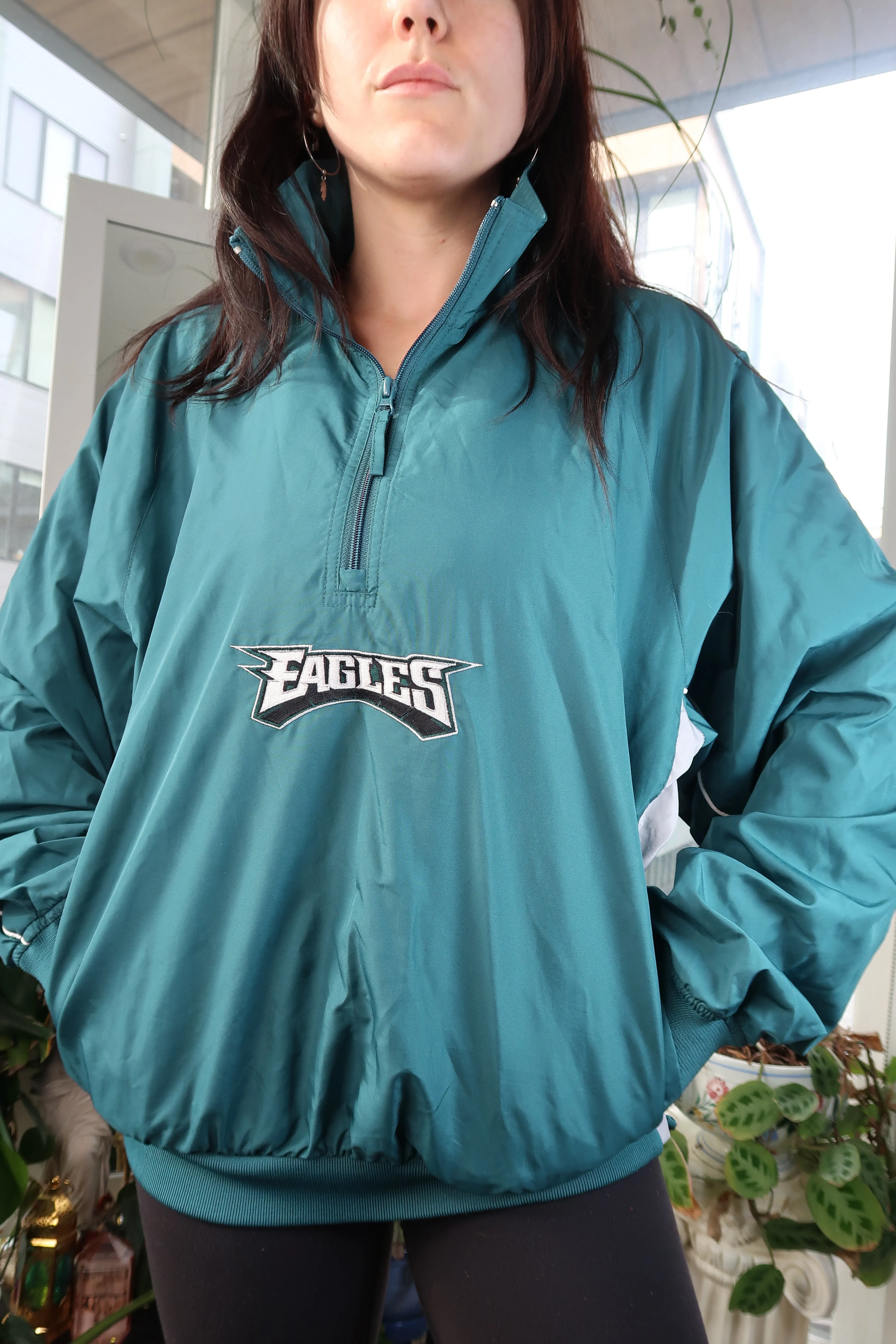 Eagles Midnight Green Windbreaker