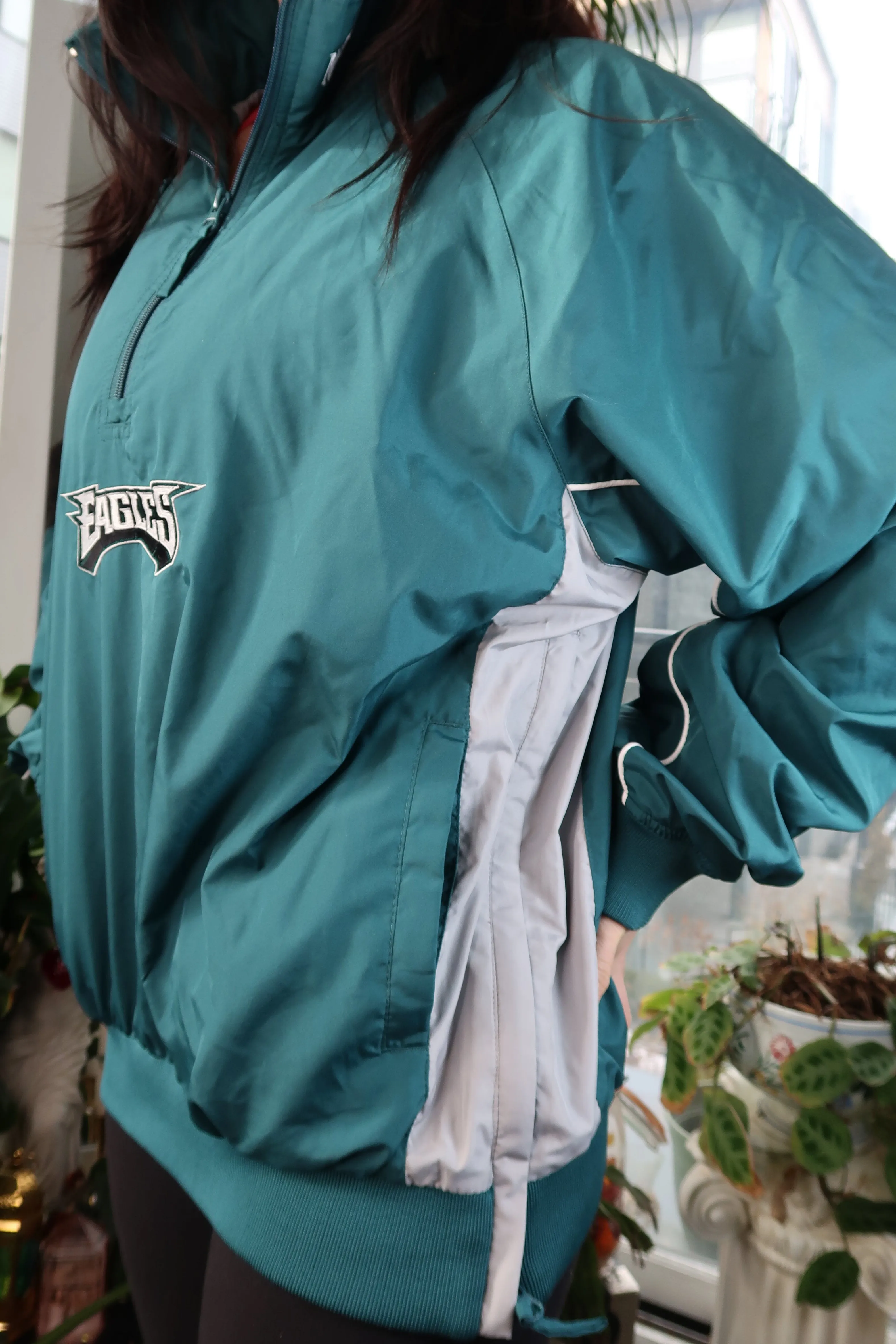 Eagles Midnight Green Windbreaker