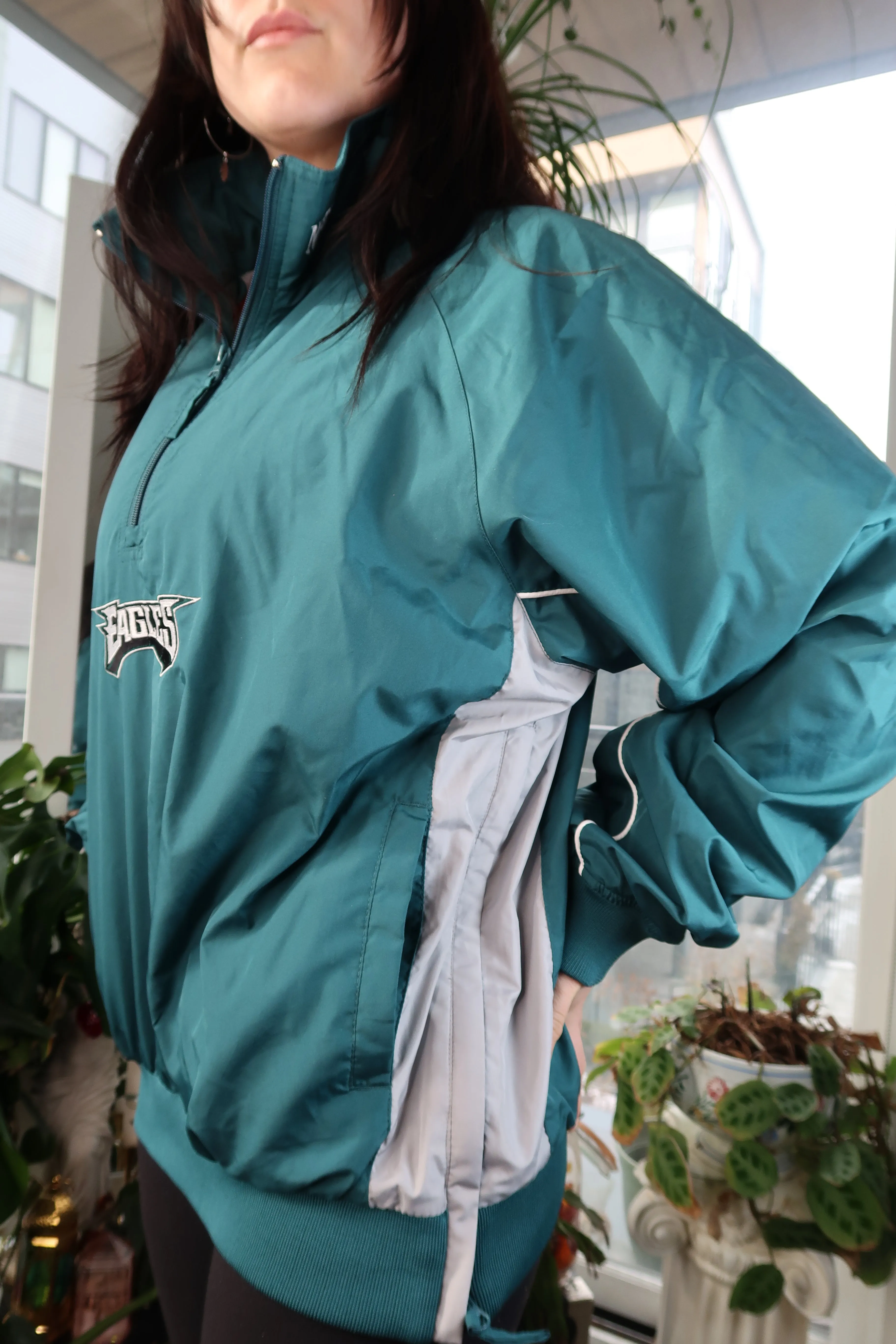 Eagles Midnight Green Windbreaker