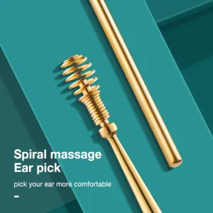 Ear Wax Remover Stainless Steel Cleaner Flexible Design