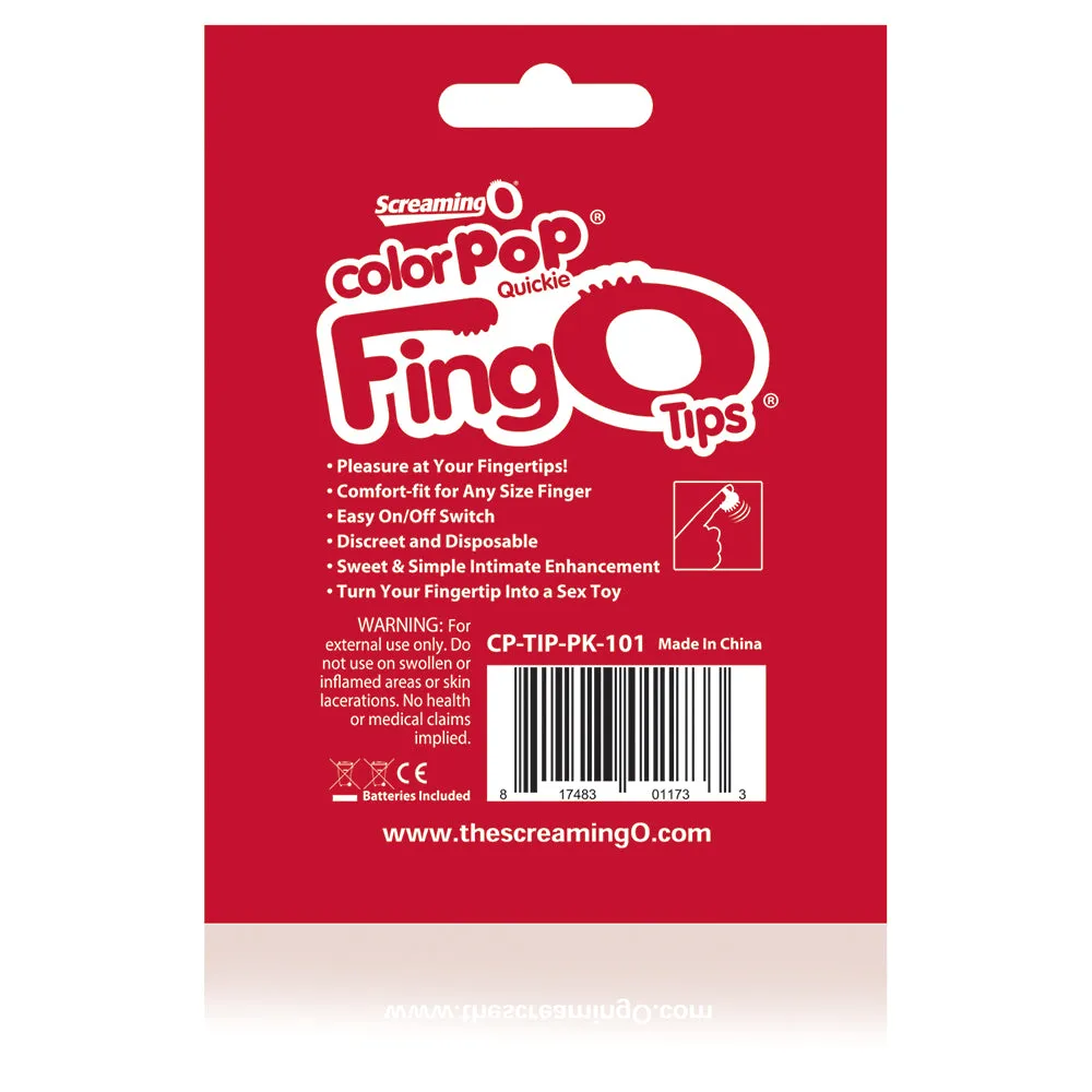 FingO Tips: Tiny Finger Massager for Fun and Easy Pleasure