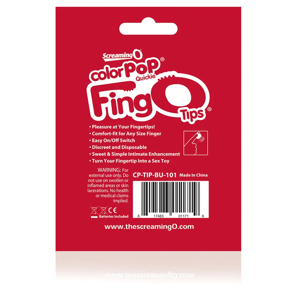 FingO Tips: Tiny Finger Massager for Fun and Easy Pleasure