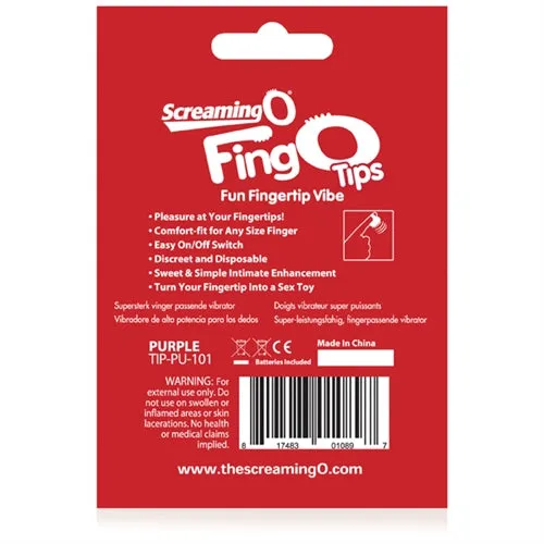 FingO Tips: Tiny Finger Massager for Fun and Easy Pleasure