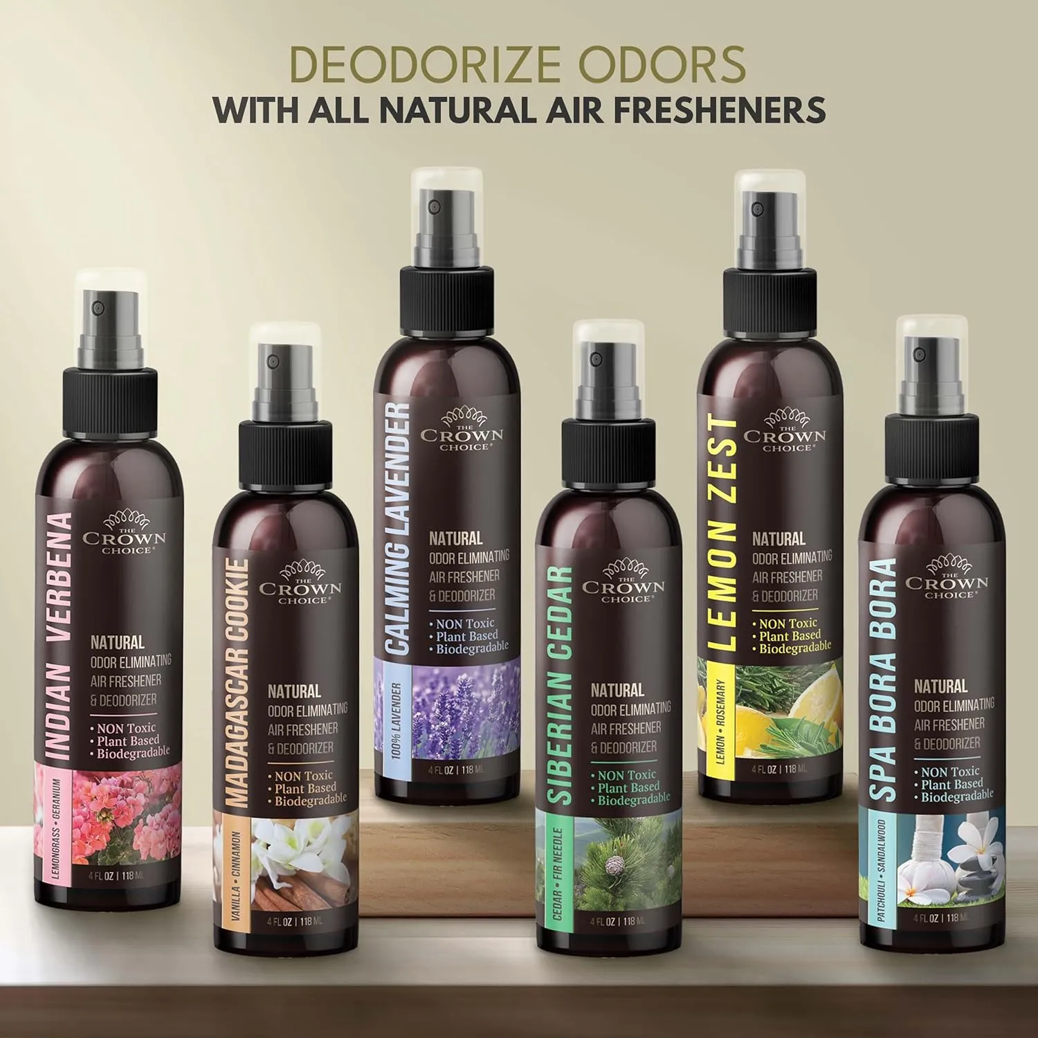 Freshen Up Dads Day with gift of Lavender Air Freshener SprayNon-Toxic & Natural Essential OilOdor Eliminator and Deodorizer for Home/Toilet/Room/Lounge/Fabric - Linen Spray for Bedding1 PK 4 Oz