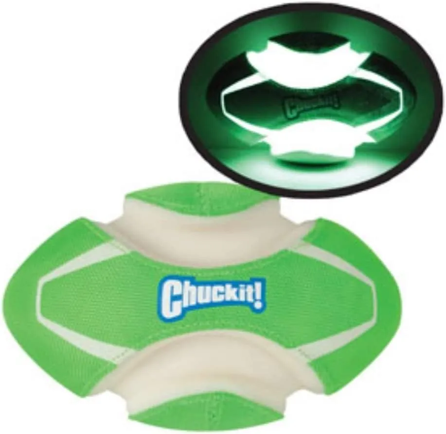 Fumble Fetch Max Glow Football Dog Toy - Medium