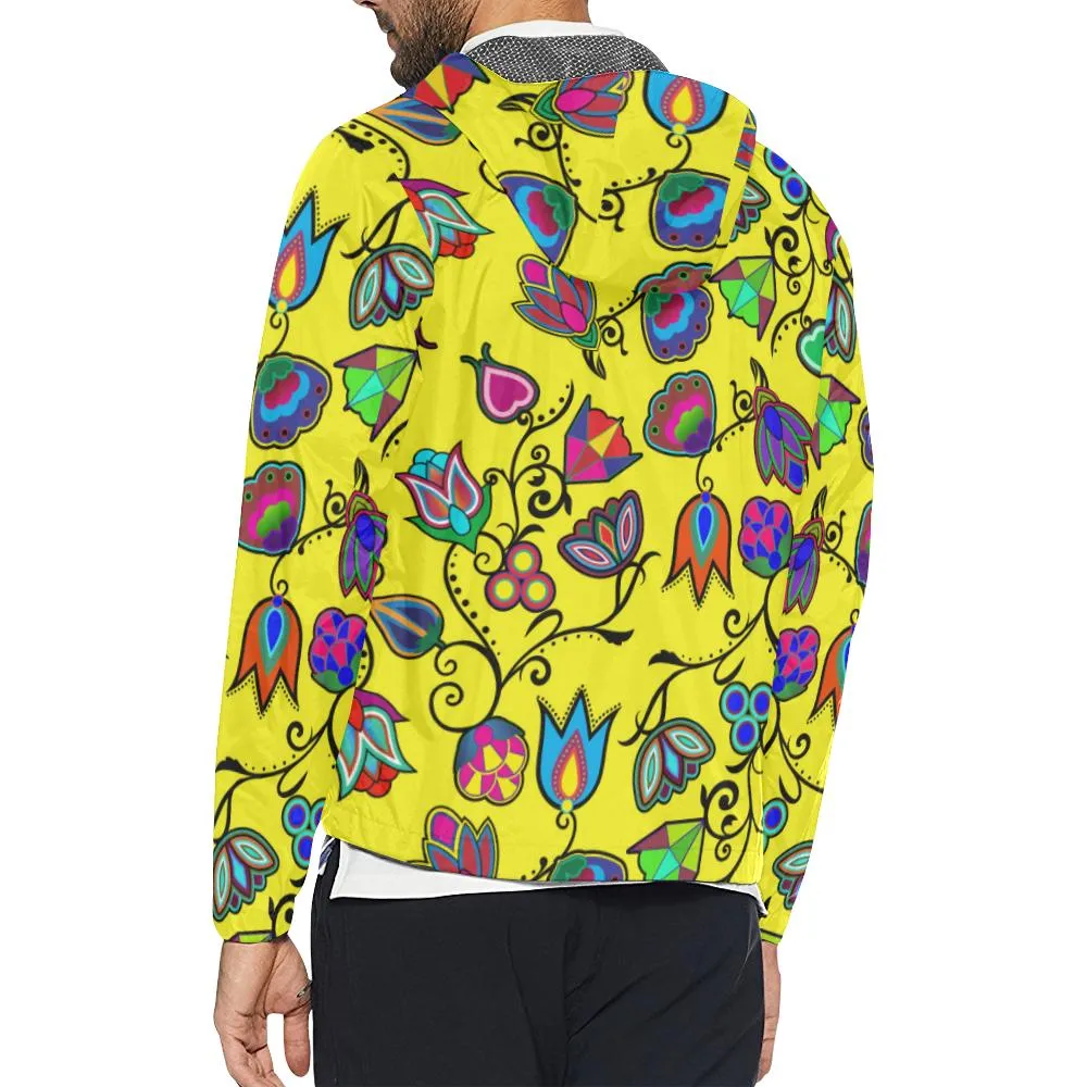 Indigenous Paisley Yellow Men's Windbreaker