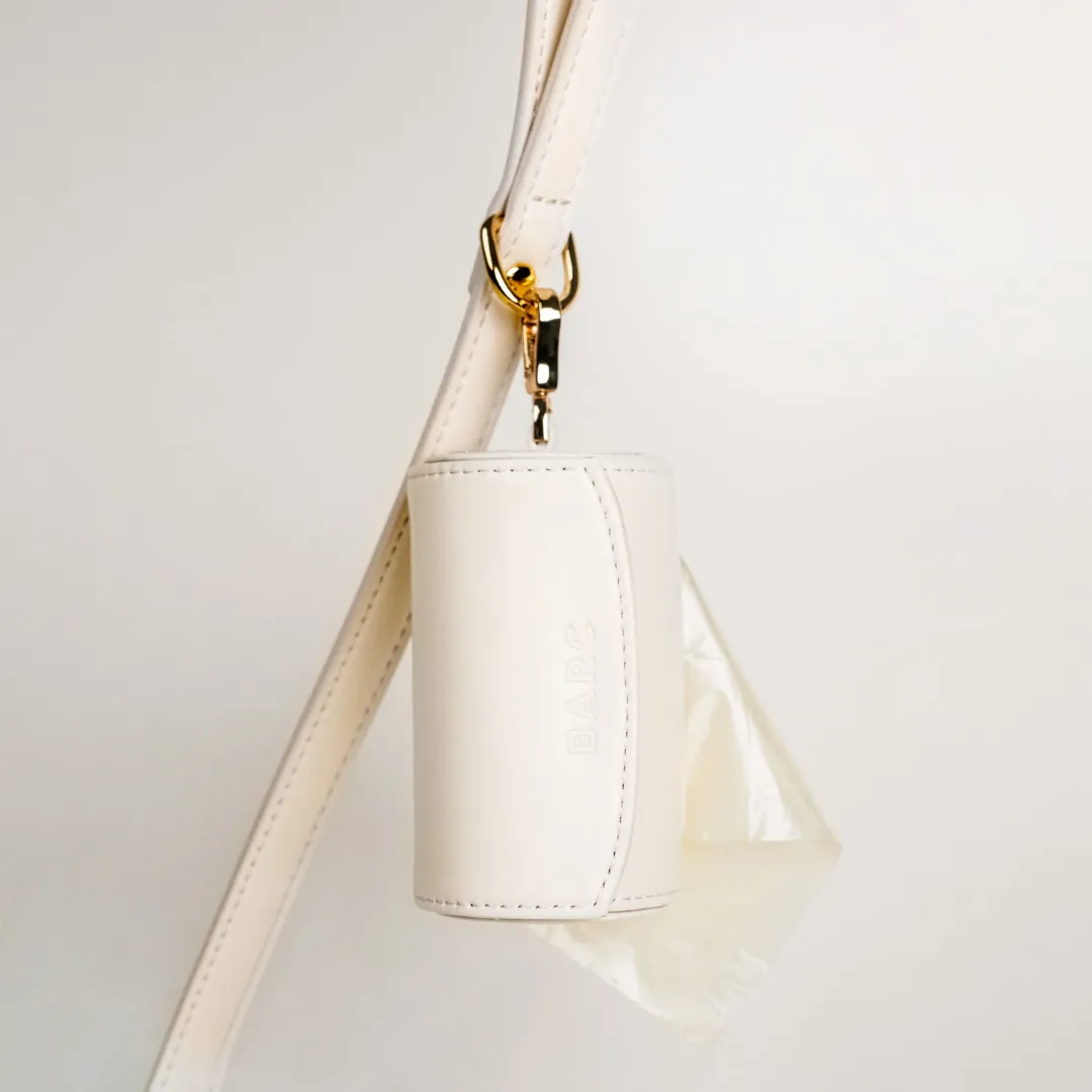 Ivory Waste Bag Holder