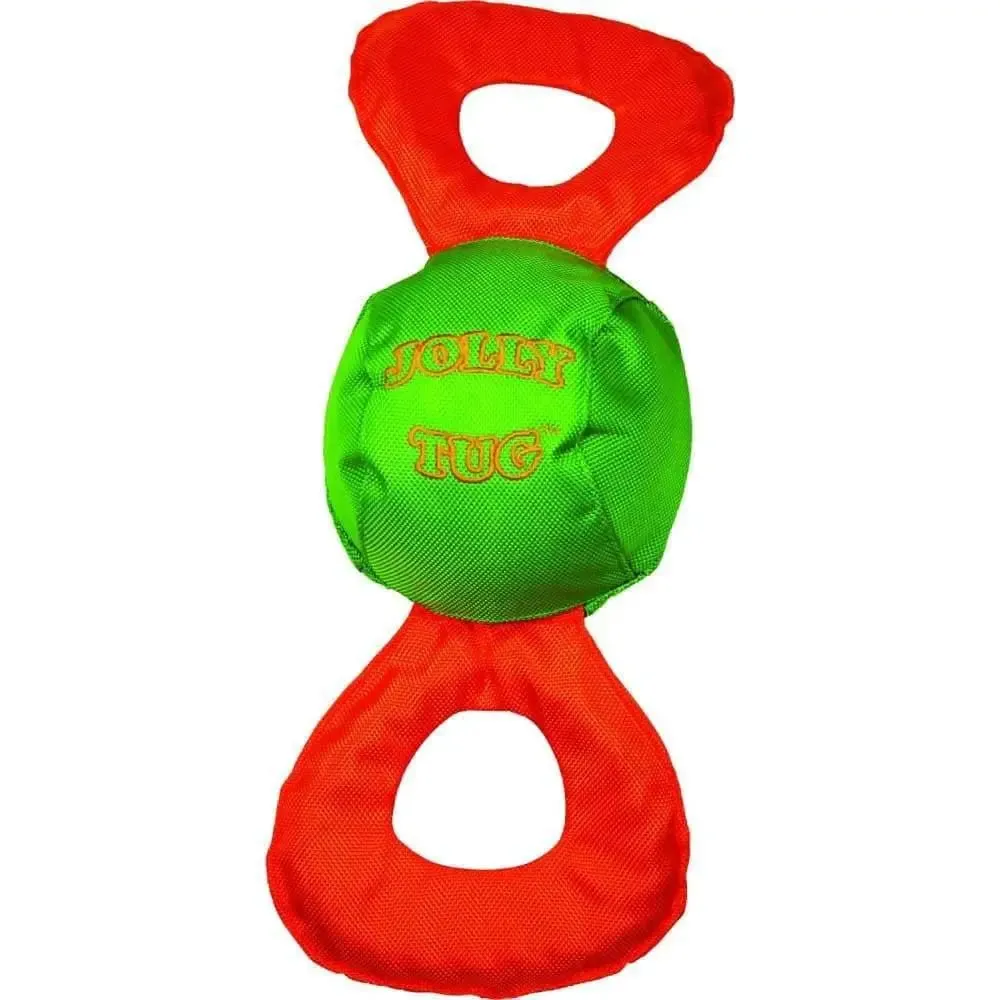 Jolly Pet Jolly Tug Durable Squeaking Dog Toy Assorted