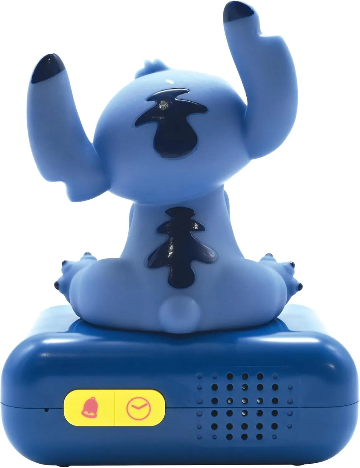 Lexibook, Disney Stitch, Stitch Nightlight Alarm Clock, Sounds and Melodies, LCD Backlit Screen, Luminous, Snooze, Blue, RL800D