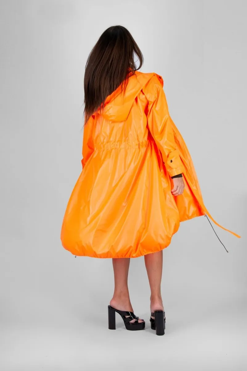 Long Hooded Windbreaker EUGF
