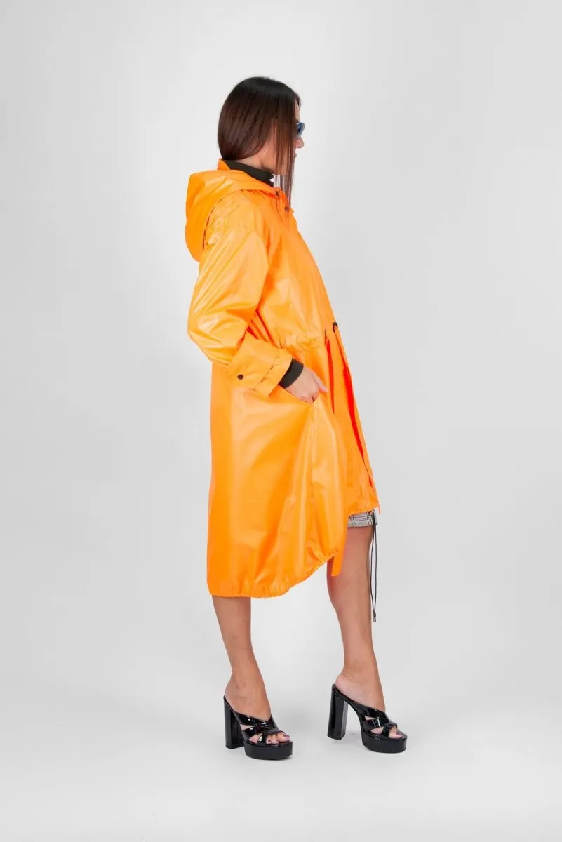 Long Hooded Windbreaker EUGF