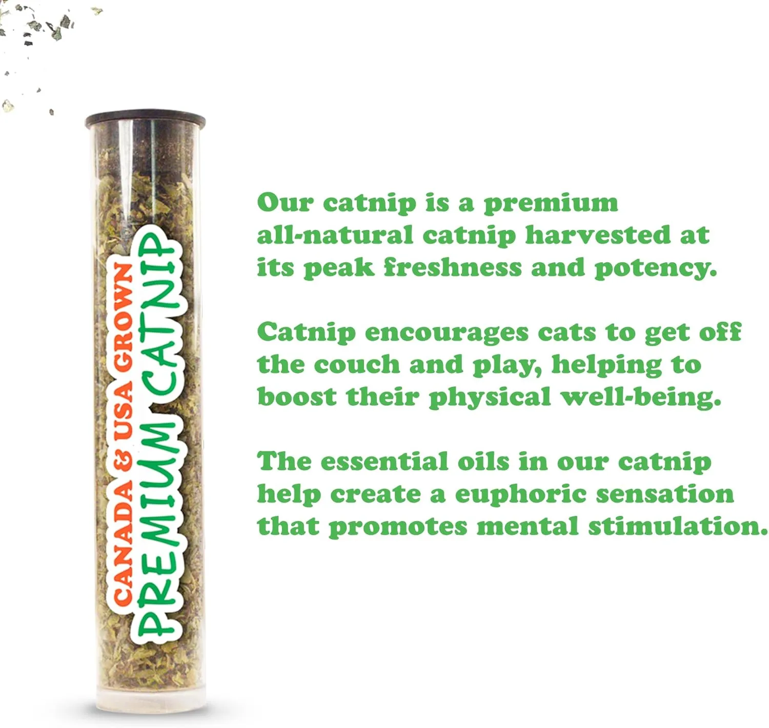 Meowijuana | Jump 'n' Jamb Deep Sea Squid Door Hanger Toy and Sierra Sunshine Catnip Blend | Promotes Play and Cat Health | Includes North American Organic Catnip