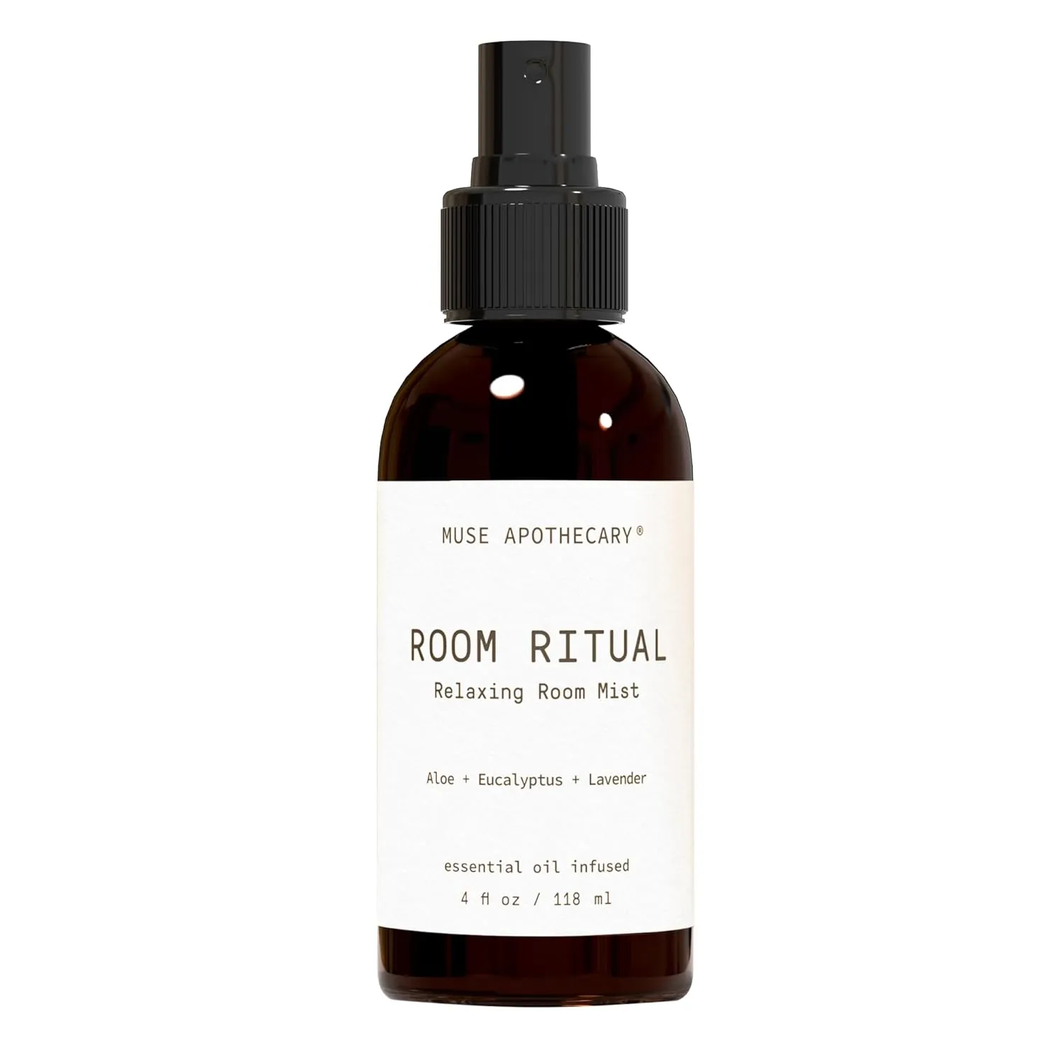 Muse Apothecary Room Ritual - Aromatic and Relaxing Room Mist, 4 oz, Infused with Natural Essential Oils - Aloe   Eucalyptus   Lavender