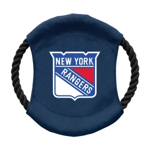 New York Rangers Team Flying Disc Pet Toy