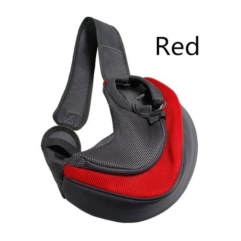 One Sided Strapped Pet Dog Shoulder Carrier Travel Bag