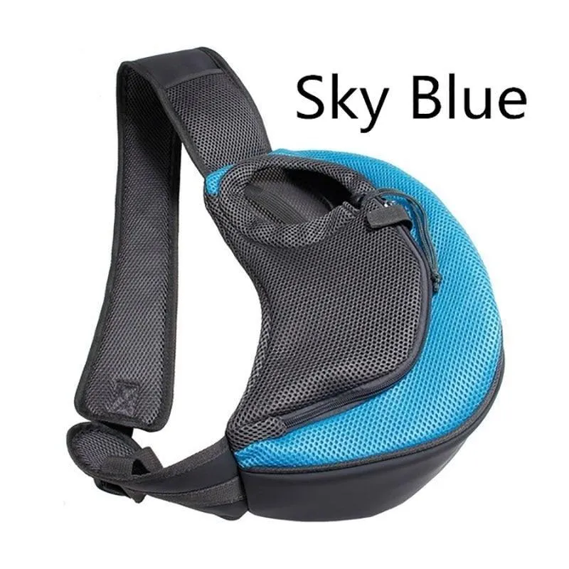 One Sided Strapped Pet Dog Shoulder Carrier Travel Bag