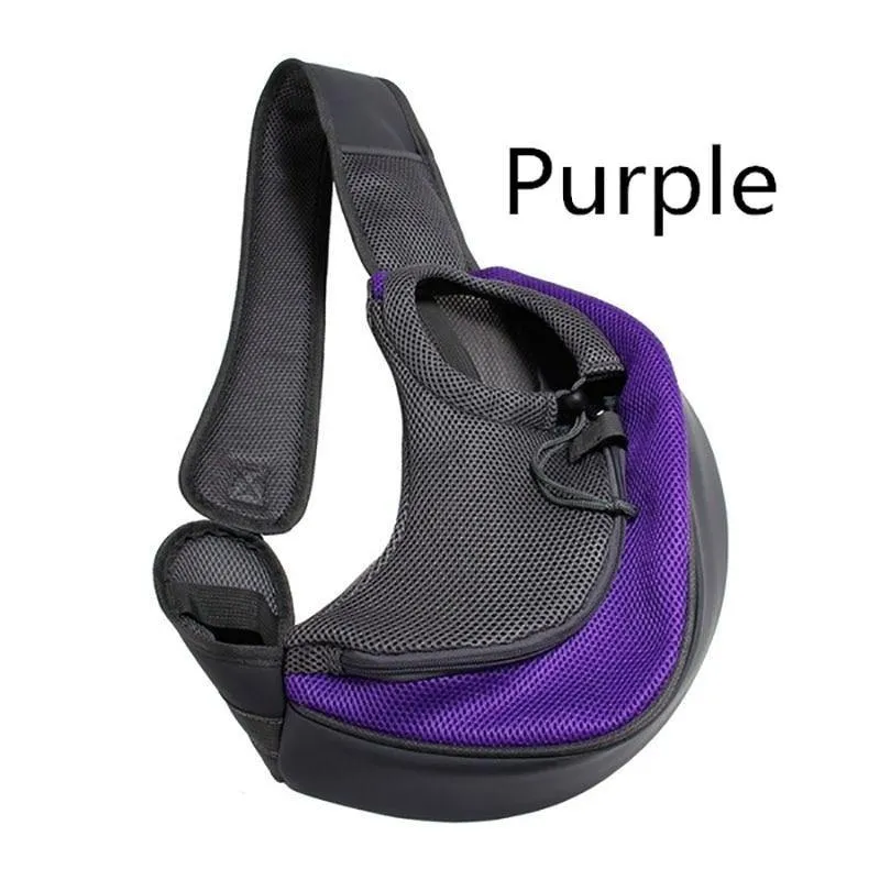 One Sided Strapped Pet Dog Shoulder Carrier Travel Bag