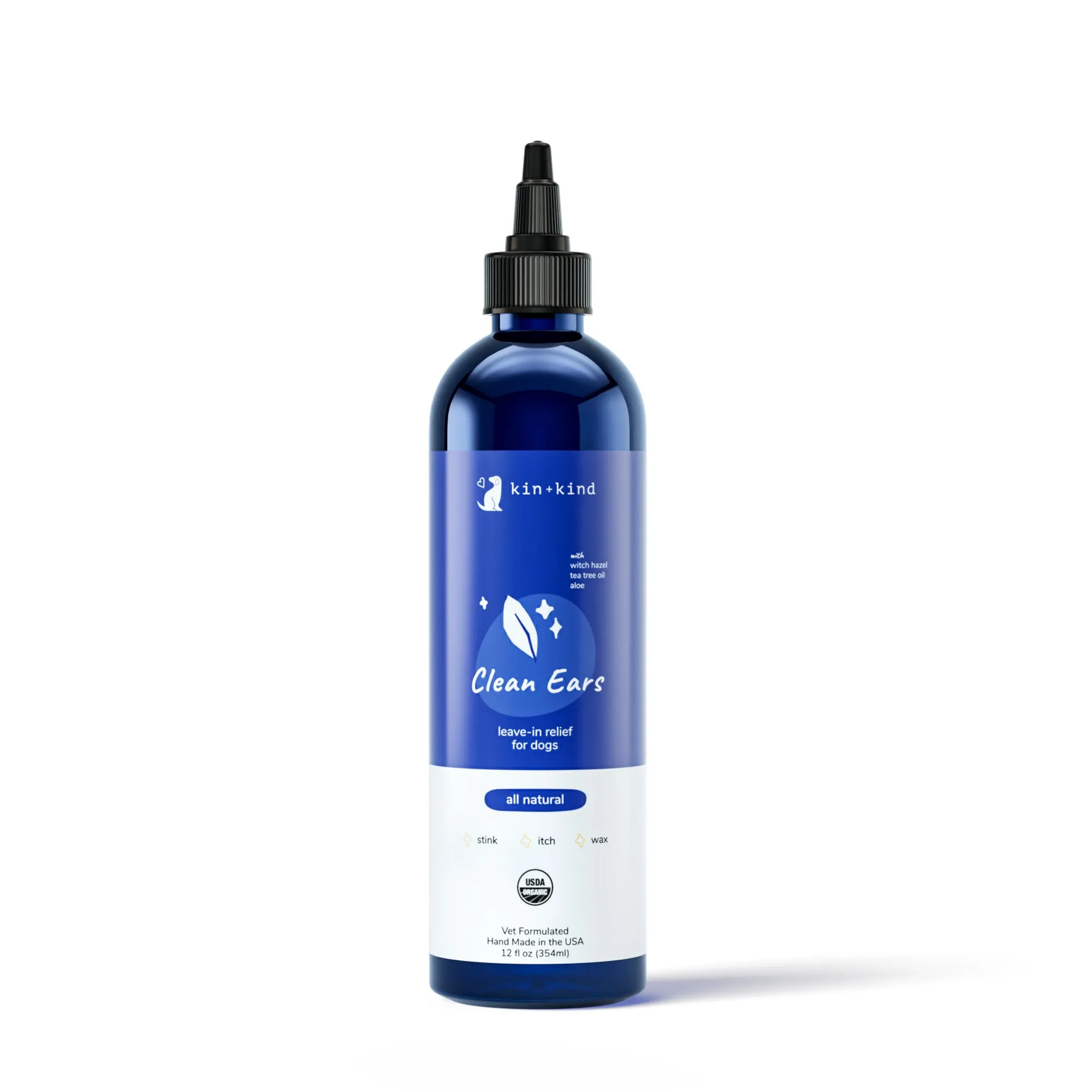 Organic Clean Ears - Leave-In Dog Ear Cleaner