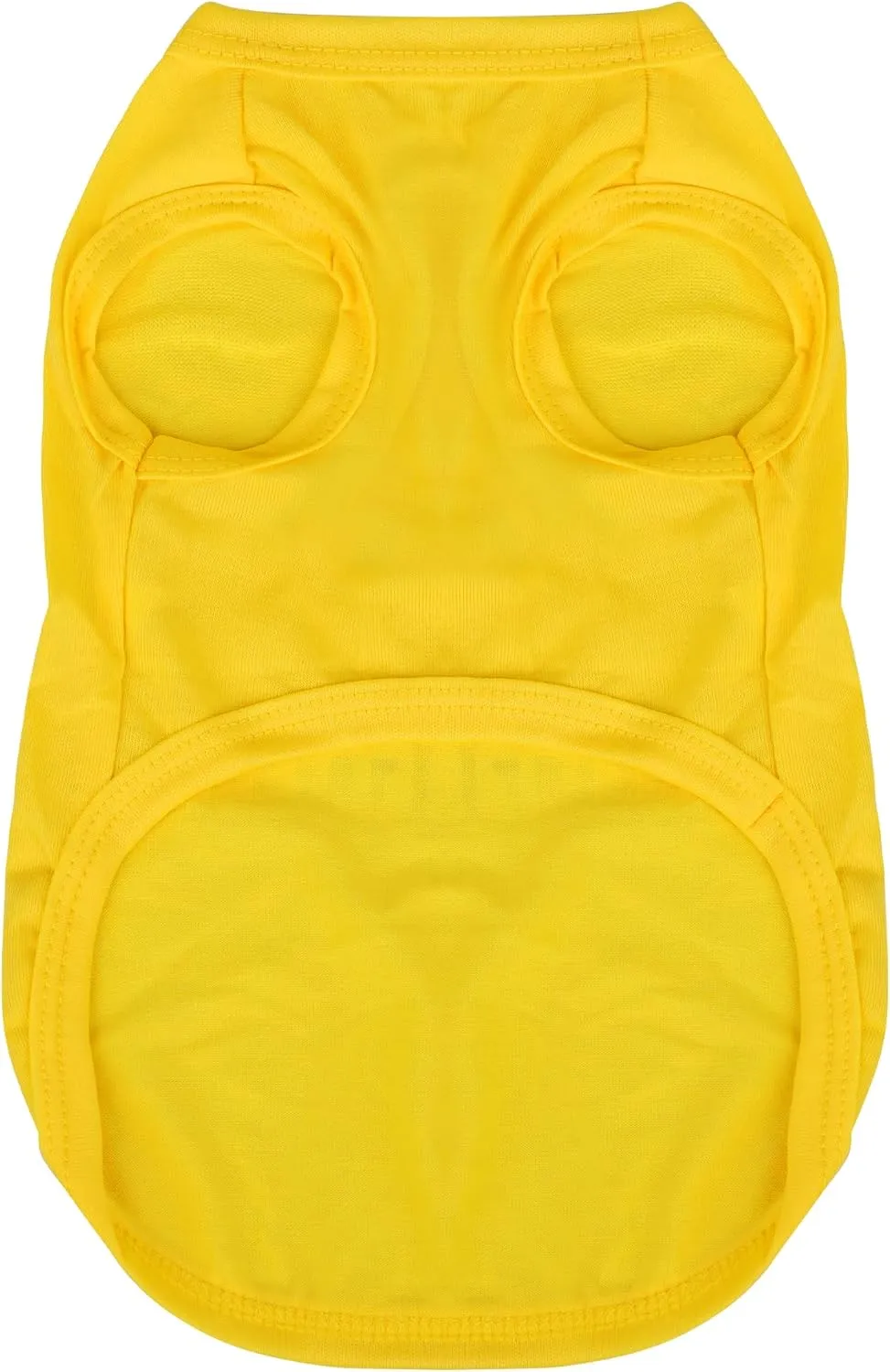 Paiaite Expressive Pet Vest: Sleeveless Dog Shirt with 'I Love My Mommy' Slogan, Ideal for Chihuahuas, Poodles, Yorkies, and More - Adorable Design, Ultimate Comfort, Easy Maintenance! Yellow Large