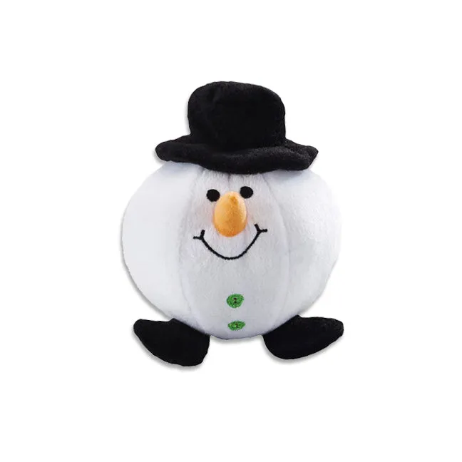 Pet Dog Rollie-Pollie Holiday Snowball Toy