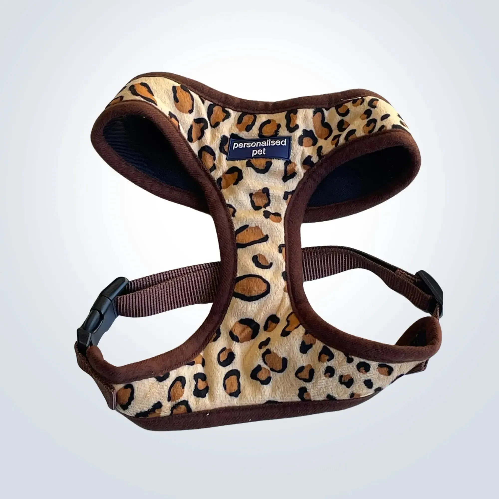 PET HARNESS Leopard - Embroidered