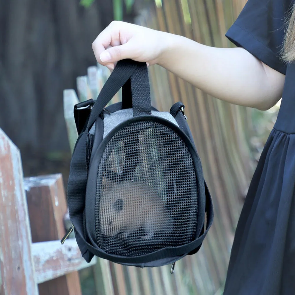 PETSFIT Hamster Carrier Small Animal Bag Removable Mat