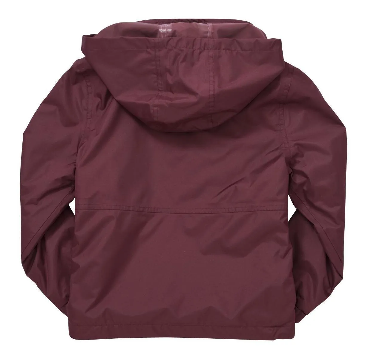 Plain Reversible Fleece Jacket - Burgundy
