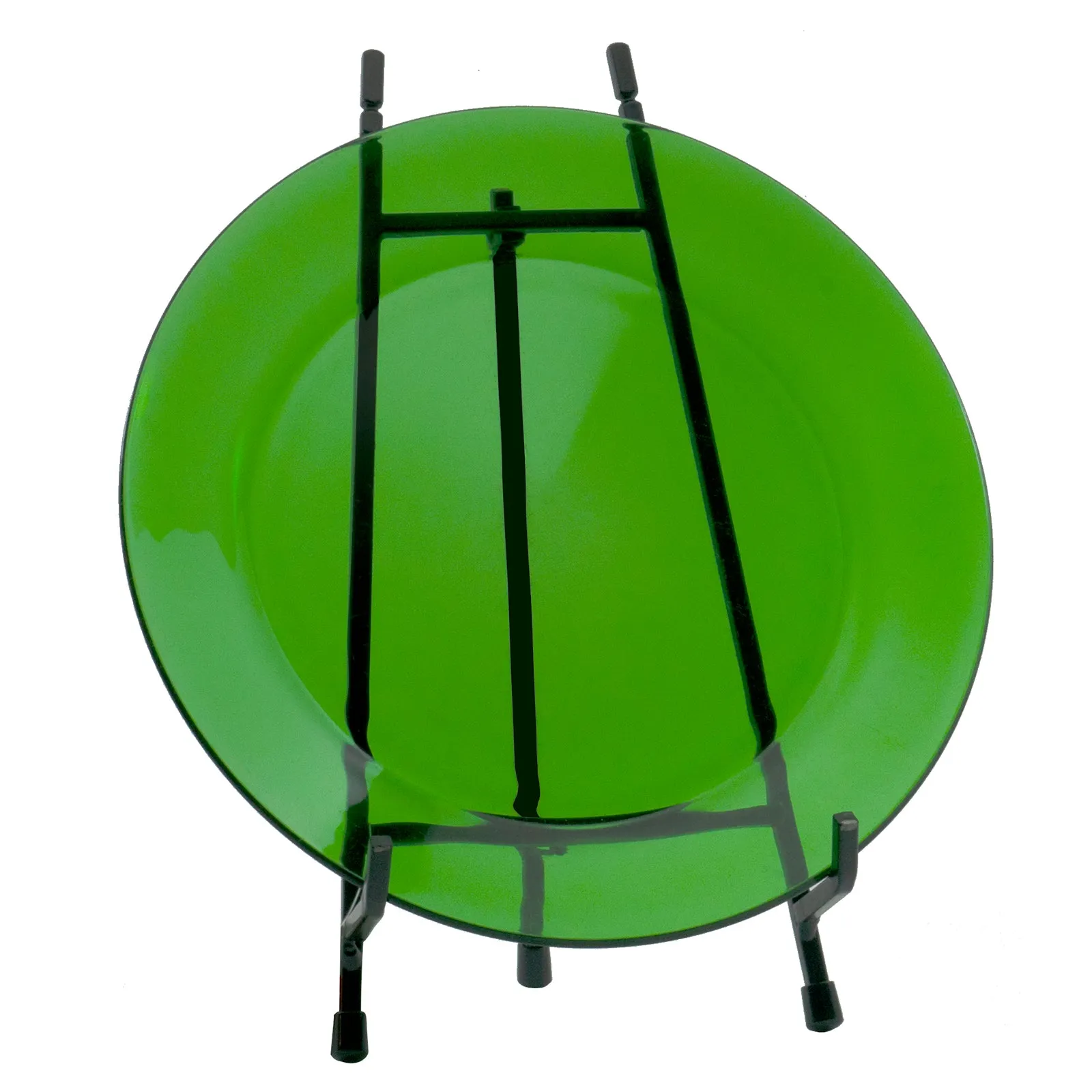 Red Co.  Modern Metal Tripod Plate Stand and Art Holder Easel