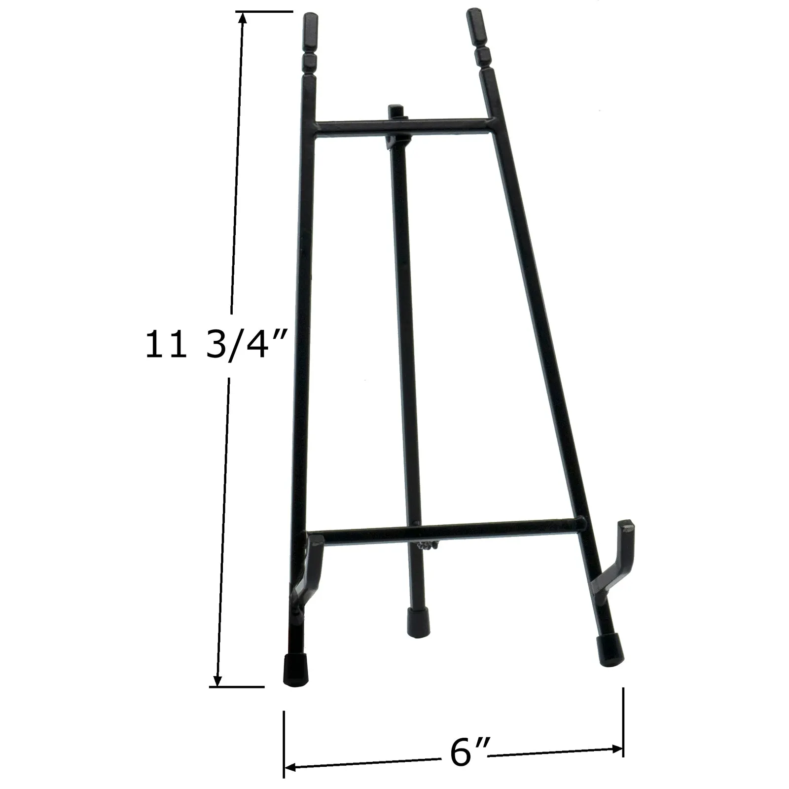 Red Co.  Modern Metal Tripod Plate Stand and Art Holder Easel
