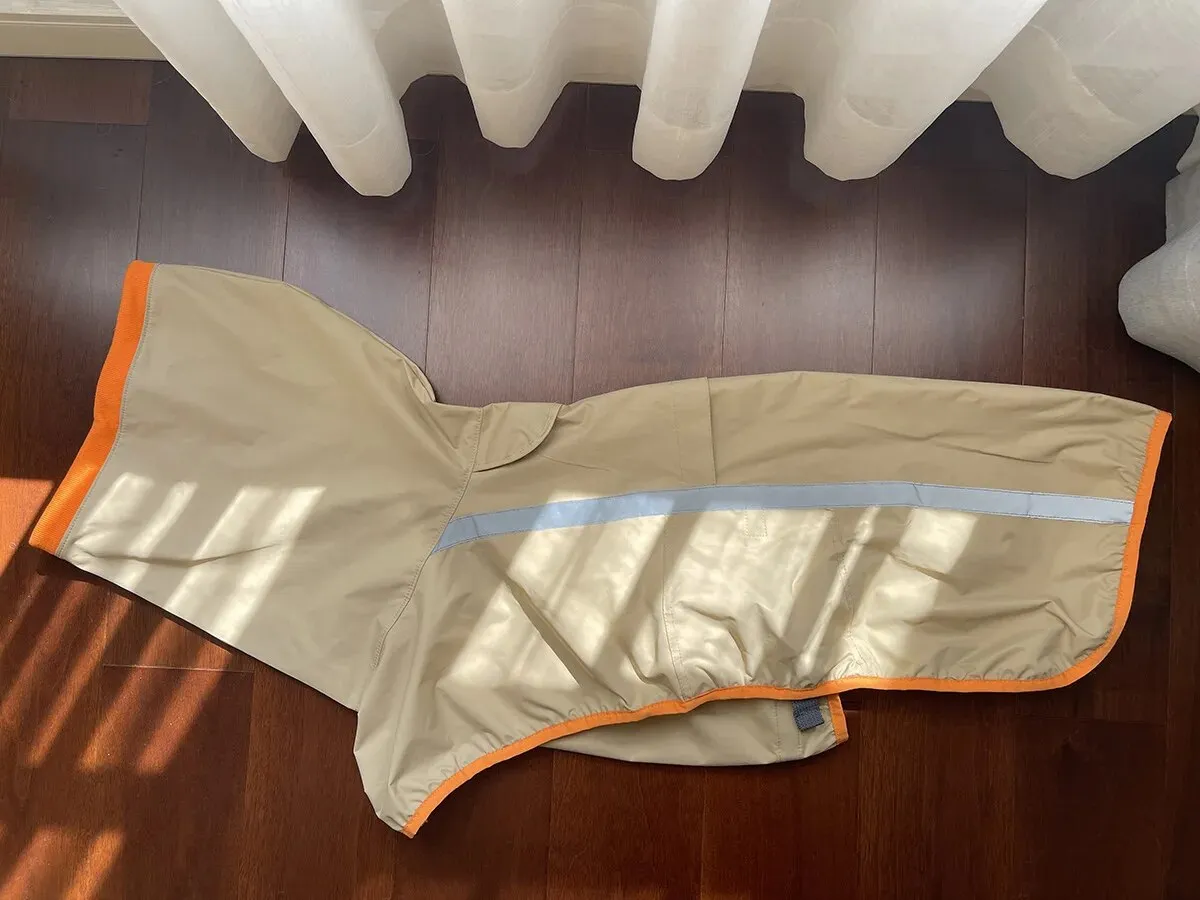 Reflective Dog Raincoat Waterproof Windproof Cat Jacket Jumpsuit