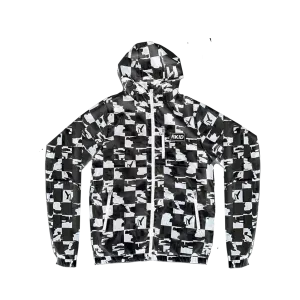 RKID Check Reversible Windbreaker Black/White